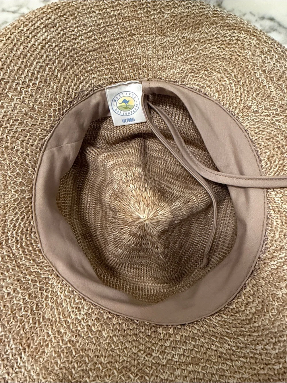 Wallaroo Victoria Sun Hat - mixed camel